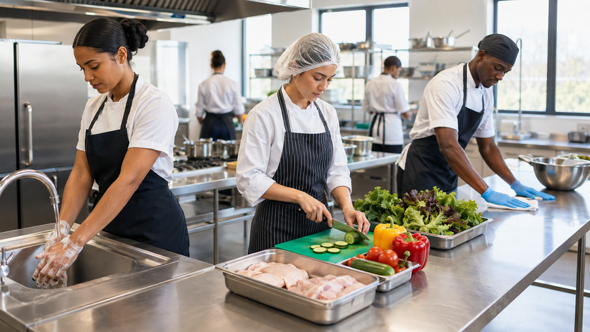 HIGIENE NA MANIPULAÇÃO E NO PREPARO DE ALIMENTOS