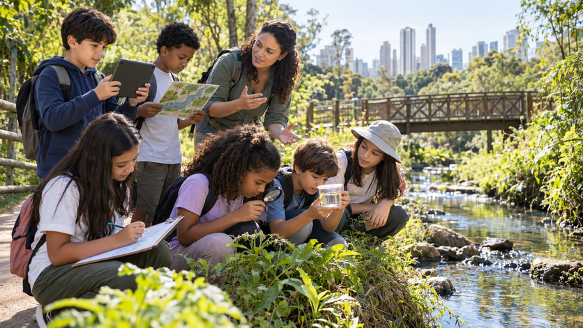 SAÍDAS DE CAMPO COMO RECURSO PEDAGÓGICO PARA O DESENVOLVIMENTO DA APRENDIZAGEM