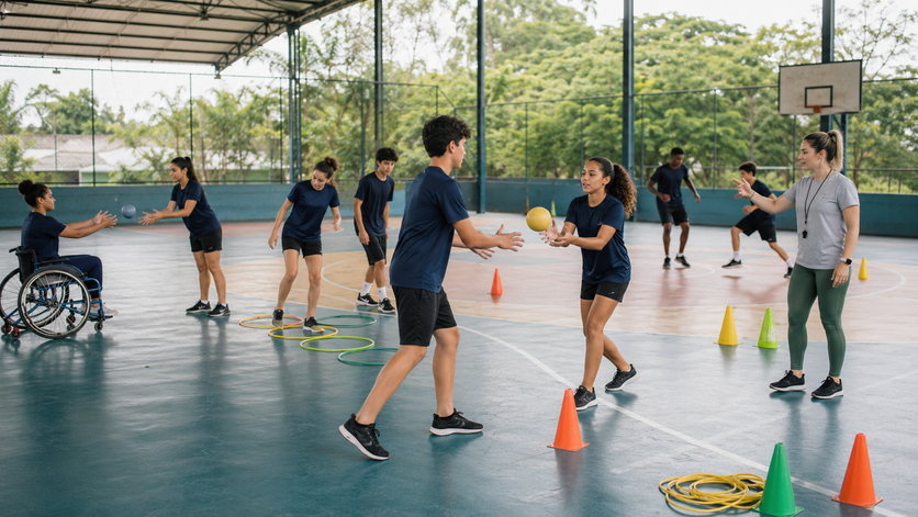 EDUCAÇÃO FÍSICA NO ENSINO FUNDAMENTAL E MÉDIO