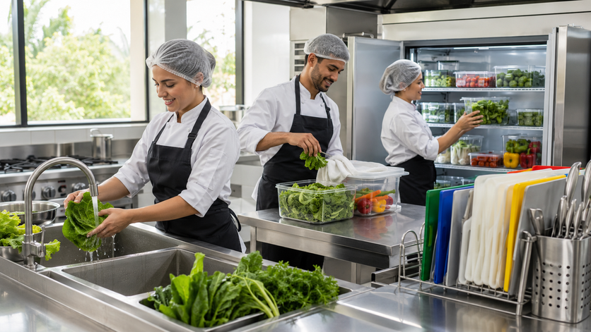 HIGIENE NA MANIPULAÇÃO E NO PREPARO DE ALIMENTOS