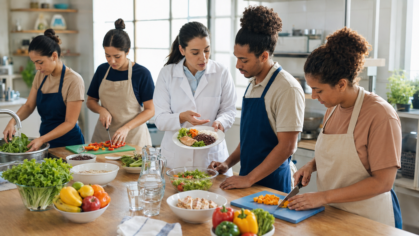 EDUCAÇÃO NUTRICIONAL, SEGURANÇA ALIMENTAR E PREPARO DE ALIMENTOS